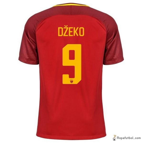 Camiseta As Roma Replica Primera Ropa Dzeko 2017/18